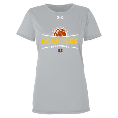 Chargers Basketball - Under Armour Womens Team Tech Tee