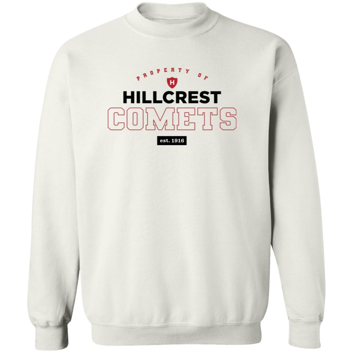 Hillcrest Comets - Crewneck Pullover Sweatshirt