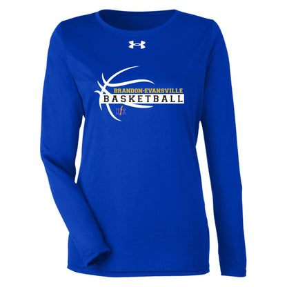 Chargers Basketball - Under Armour Womens Team Tech Long Sleeve Tee