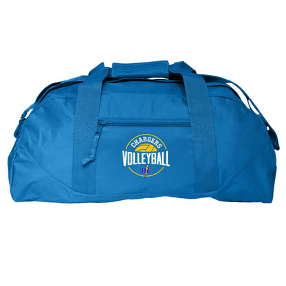 Chargers Volleyball - Liberty Bags Game Day Large Square Duffel