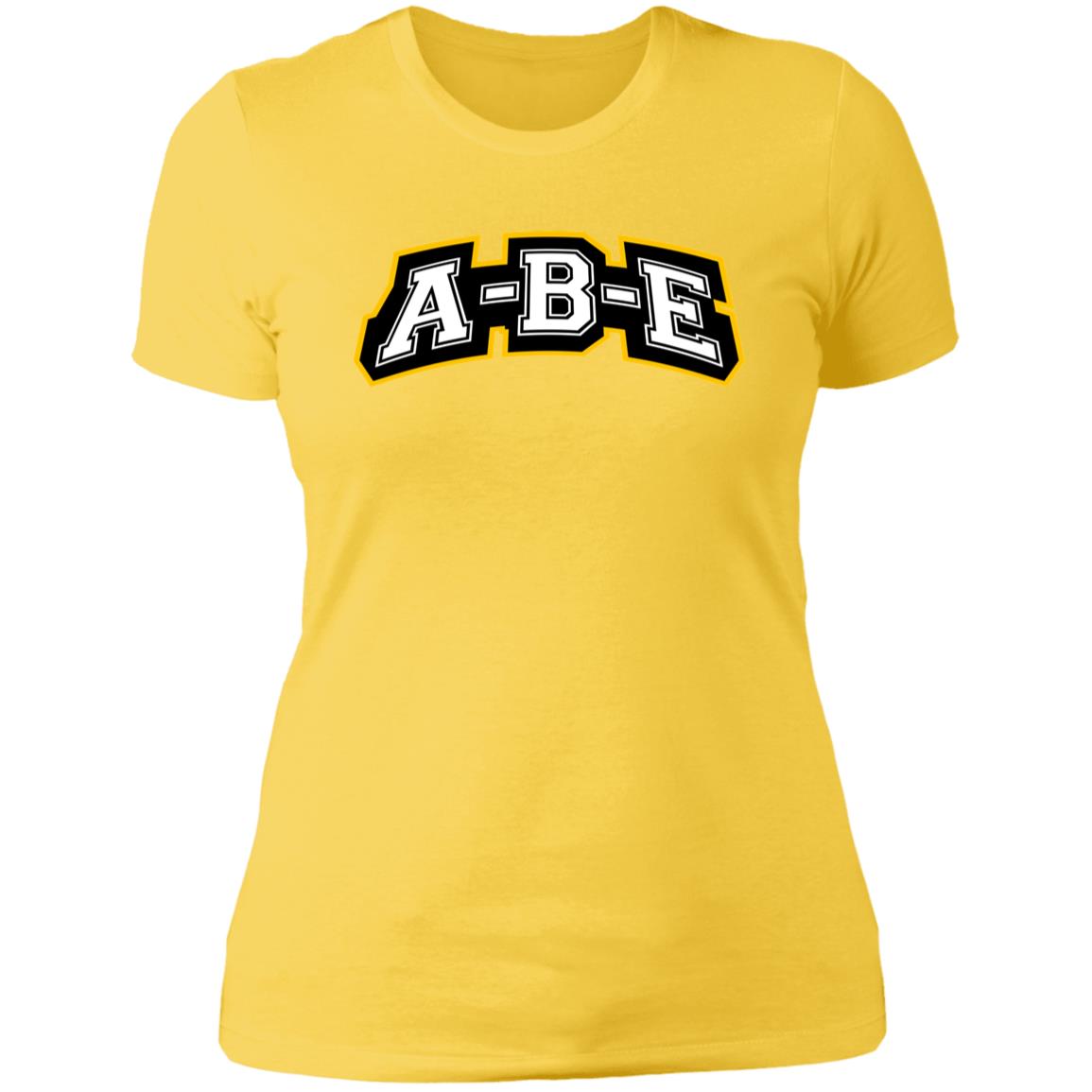 A-B-E - Ladies' Boyfriend T-Shirt