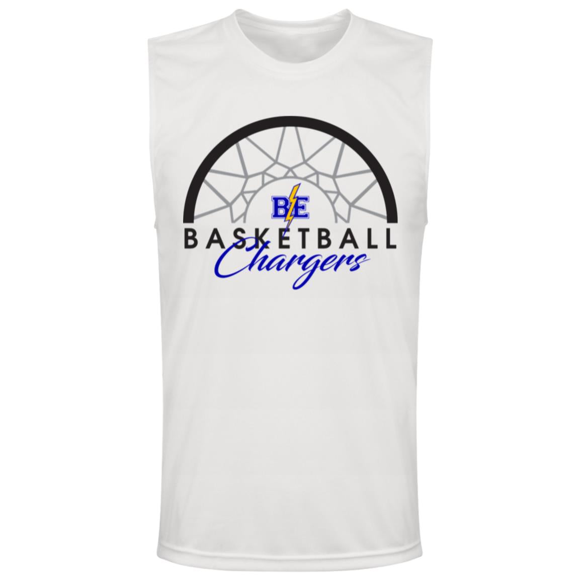 Chargers Basketball - Mens Zone Muscle Tee