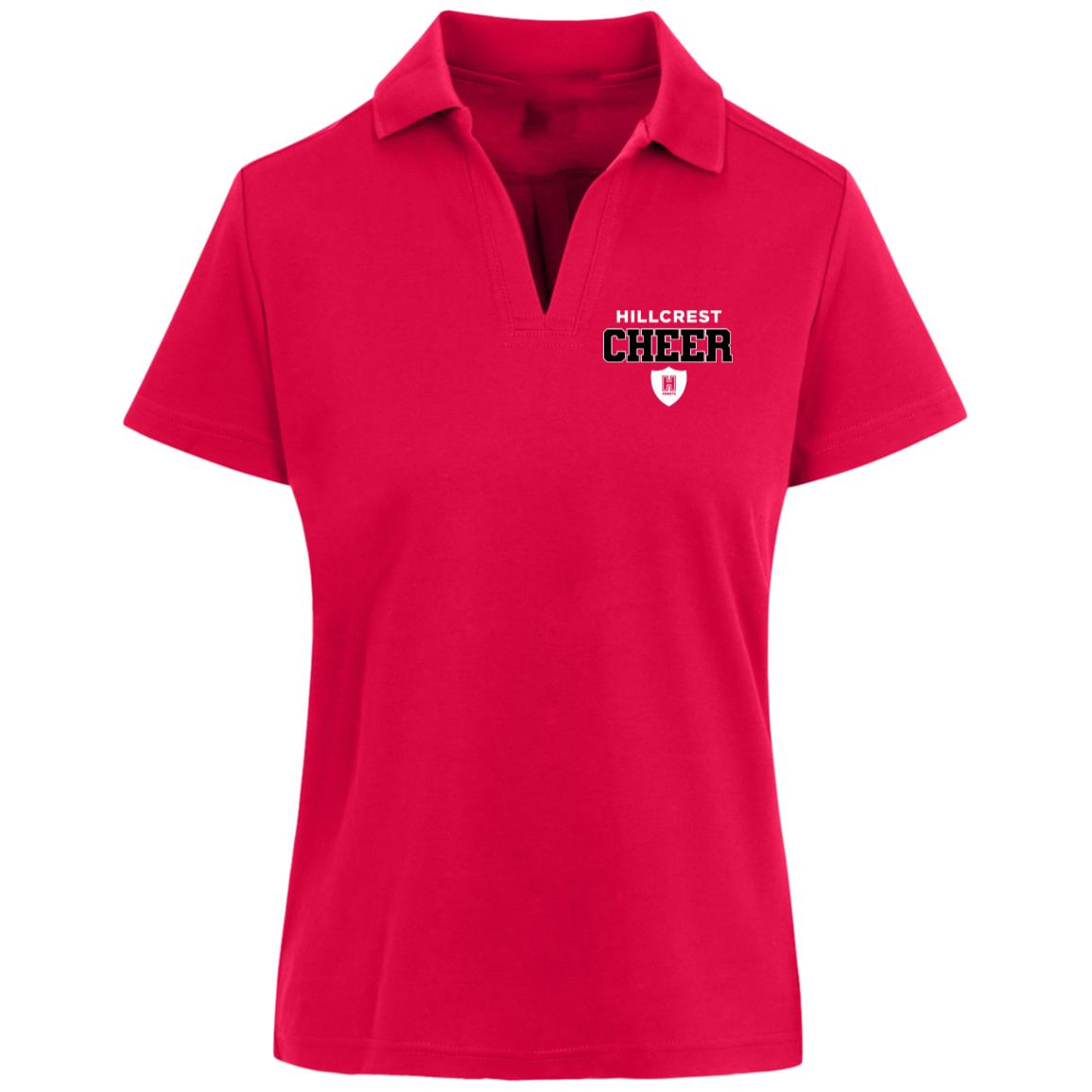 Comet Cheer - CrownLux Womens Plaited Polo