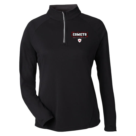 Comet Volleyball - Womens Origin Pique Quarter Zip