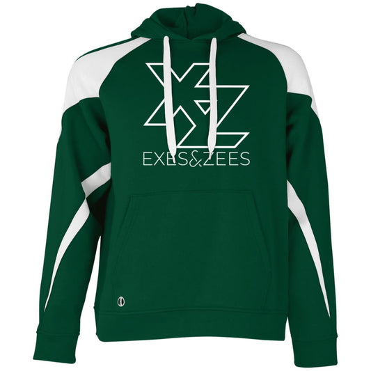 Exes & Zees - Athletic Colorblock Fleece Hoodie