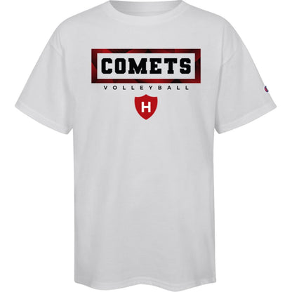 Comet Volleyball - Champion Kids Short Sleeve Tee