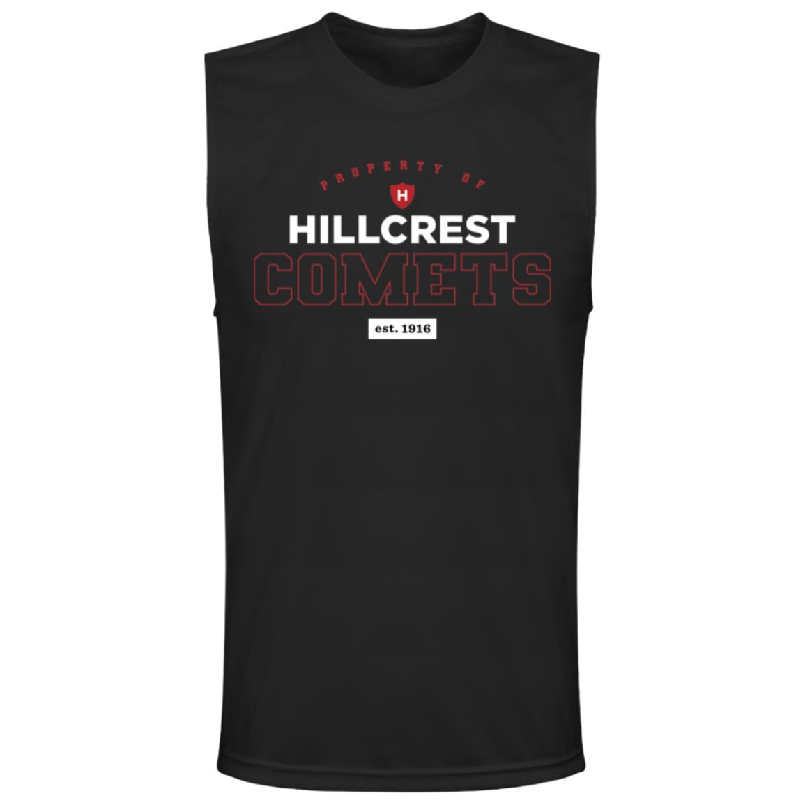 Hillcrest Comets - Mens Zone Muscle Tee