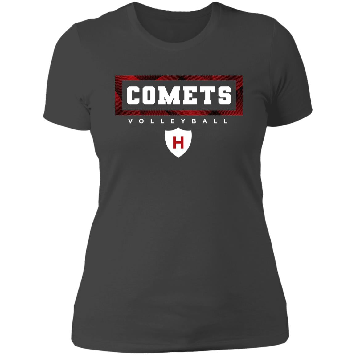 Comet Volleyball - Ladies' Boyfriend T-Shirt