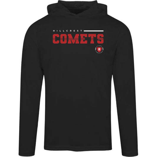 Hillcrest Comets - Mens Zone Hooded Tee