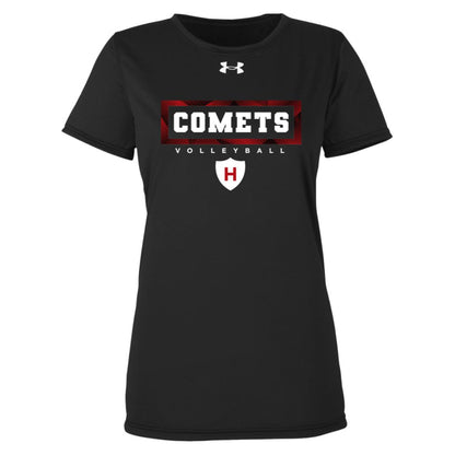 Comet Volleyball -  Under Armour Womens Team Tech Tee