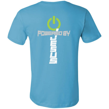 Powered by Jesus - Unisex Jersey Short-Sleeve T-Shirt