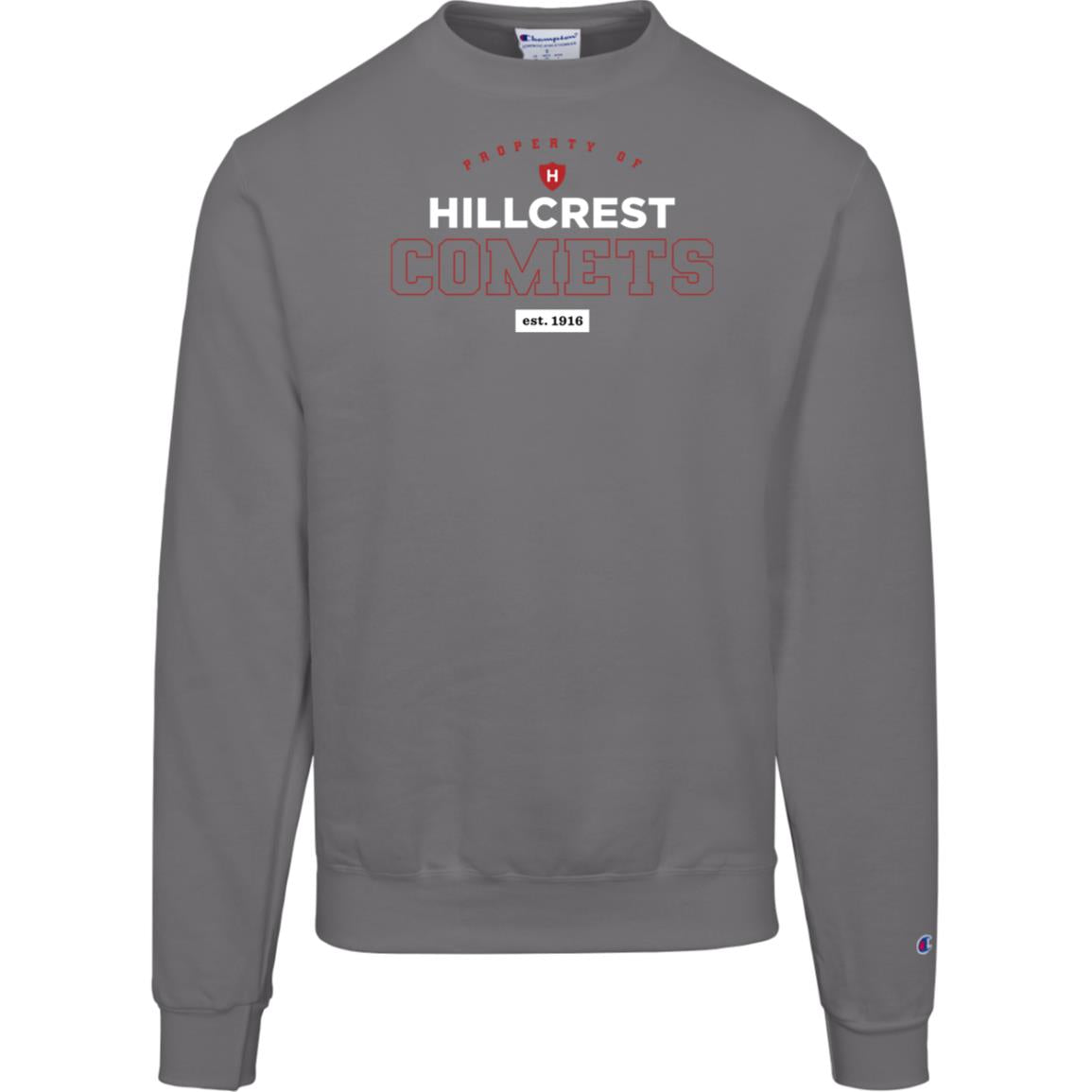 Hillcrest Comets - Champion Mens Powerblend Crewneck Sweatshirt