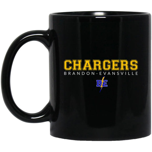 Chargers - 11oz Black Mug