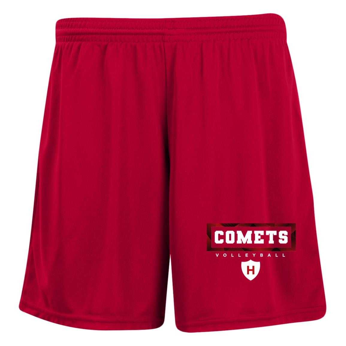 Comet Volleyball - Ladies' Moisture-Wicking 7 inch Inseam Training Shorts