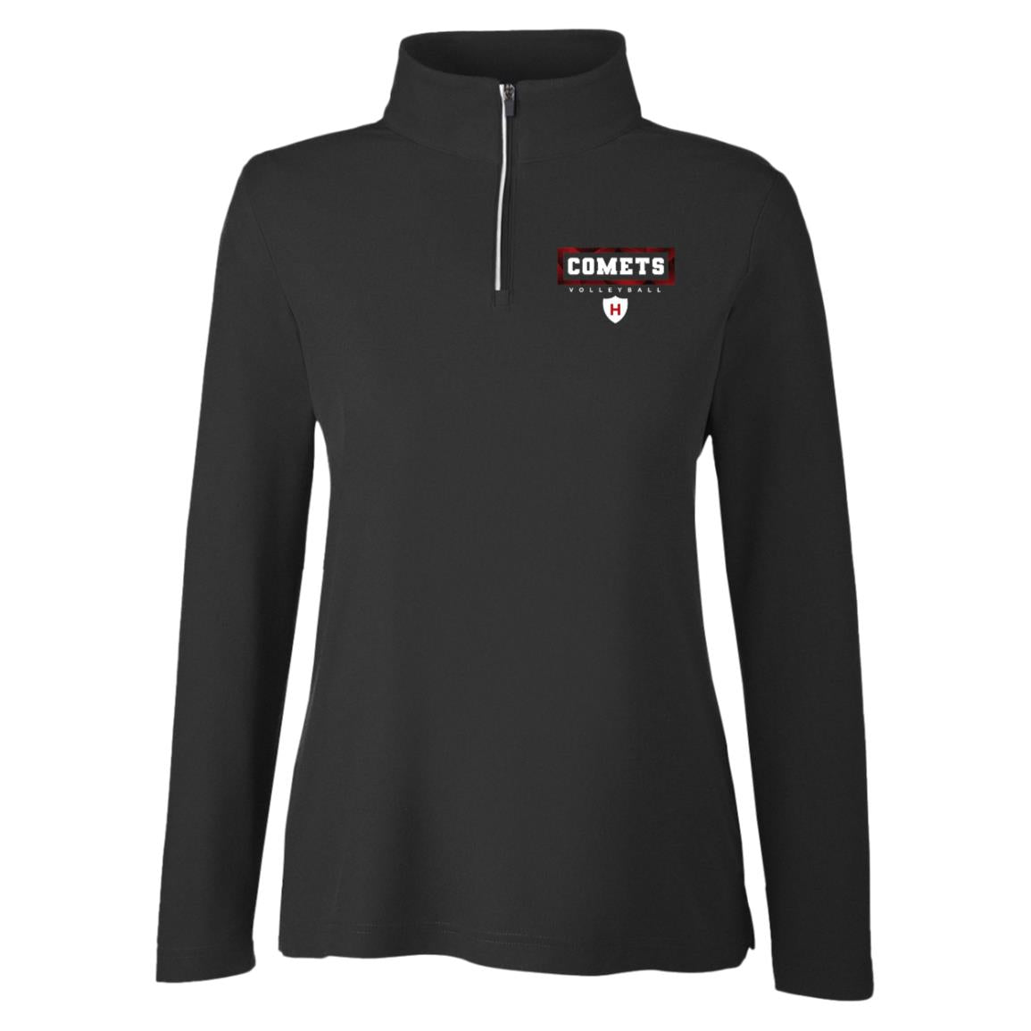 Comet Volleyball - Womens Fusion Quarter Zip