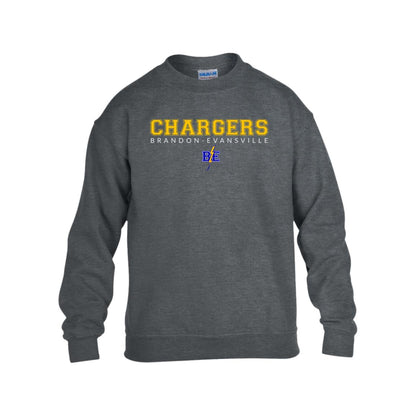 Chargers - Kids Heavy Blend Fleece Crew