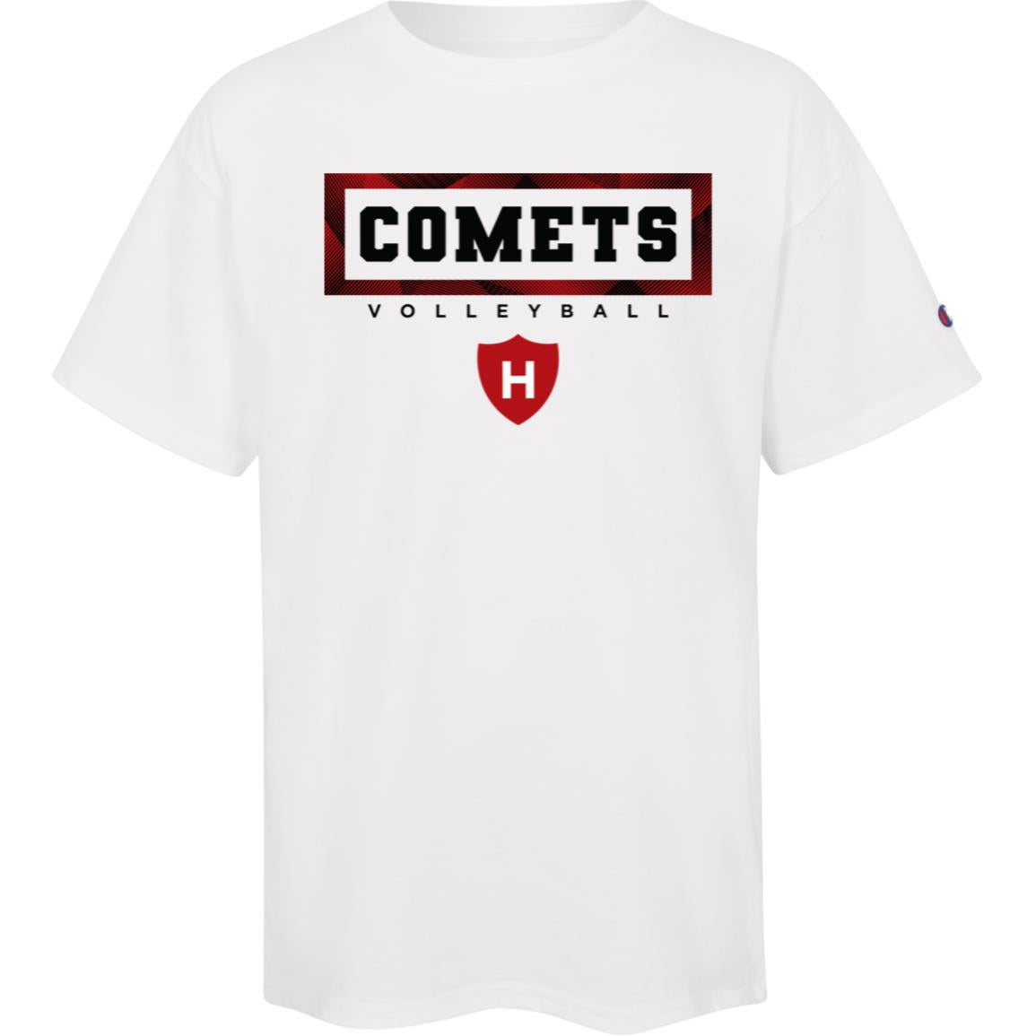 Comet Volleyball - Champion Kids Short Sleeve Tee