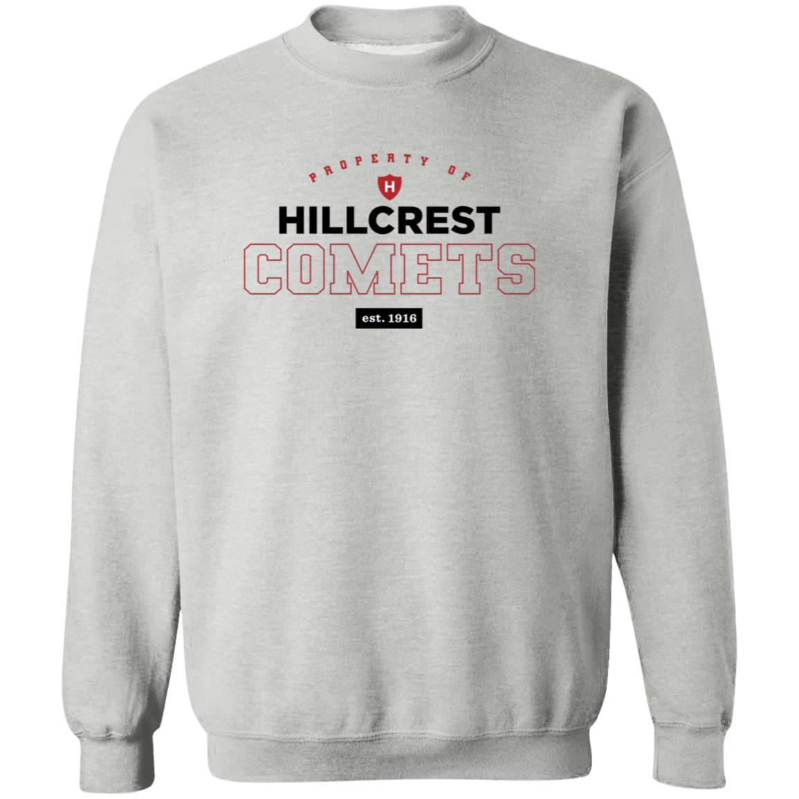 Hillcrest Comets - Crewneck Pullover Sweatshirt