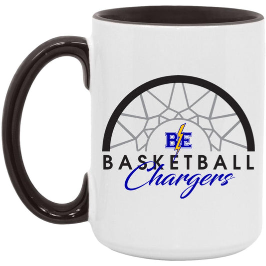 Chargers Basketball - 15oz Accent Mug