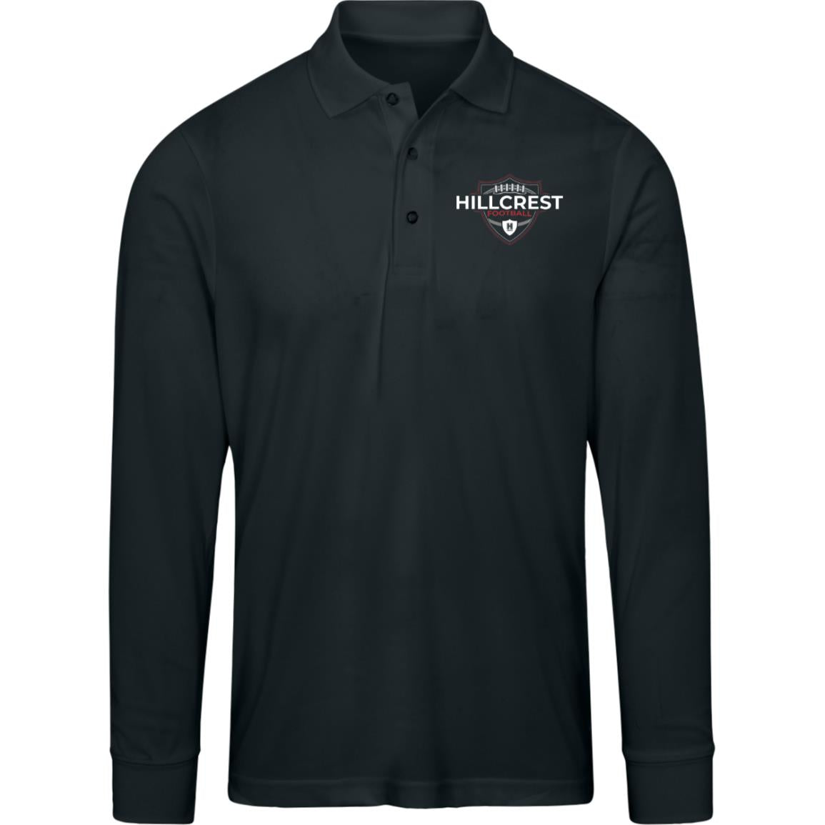 Comet Football - Mens Pinnacle Long Sleeve Pique Polo