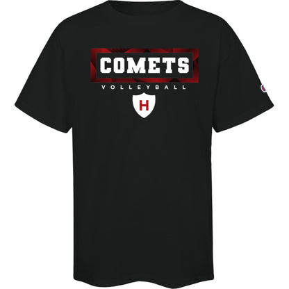 Comet Volleyball Gameday - Champion Kids Short Sleeve Tee