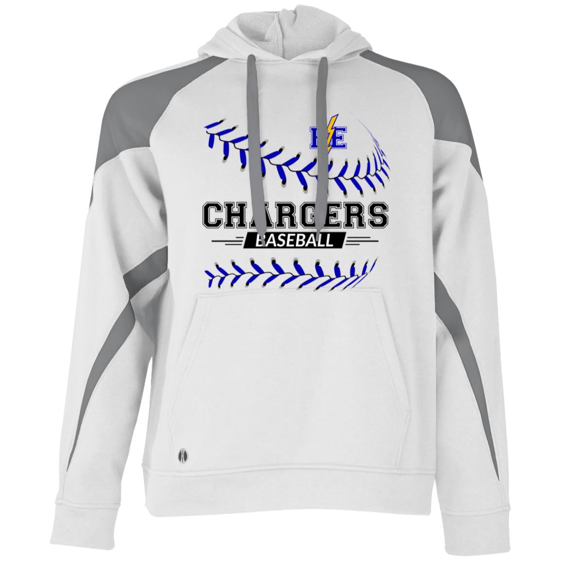 Chargers Baseball - Athletic Colorblock Fleece Hoodie