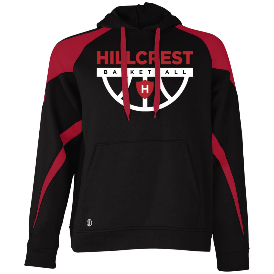 Comet Girls Basketball - Athletic Colorblock Fleece Hoodie