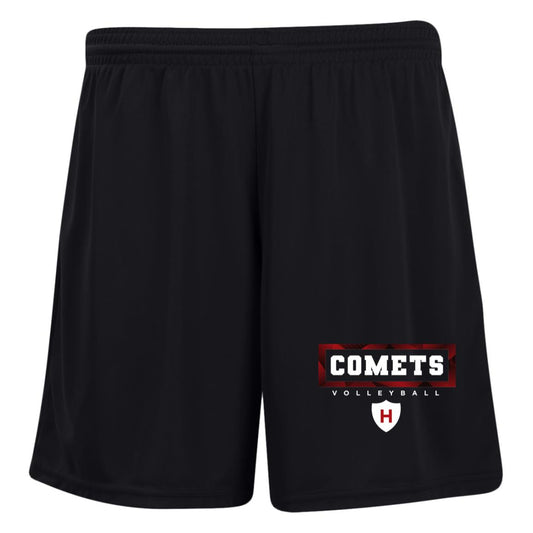 Comet Volleyball - Ladies' Moisture-Wicking 7 inch Inseam Training Shorts