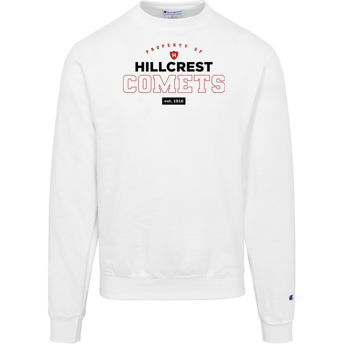 Hillcrest Comets - Champion Mens Powerblend Crewneck Sweatshirt