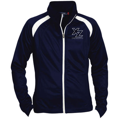 Exes & Zees - Ladies' Raglan Sleeve Warmup Jacket