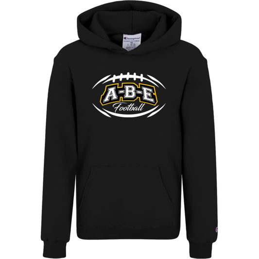 A-B-E Football - Champion Kids Powerblend Hoodie