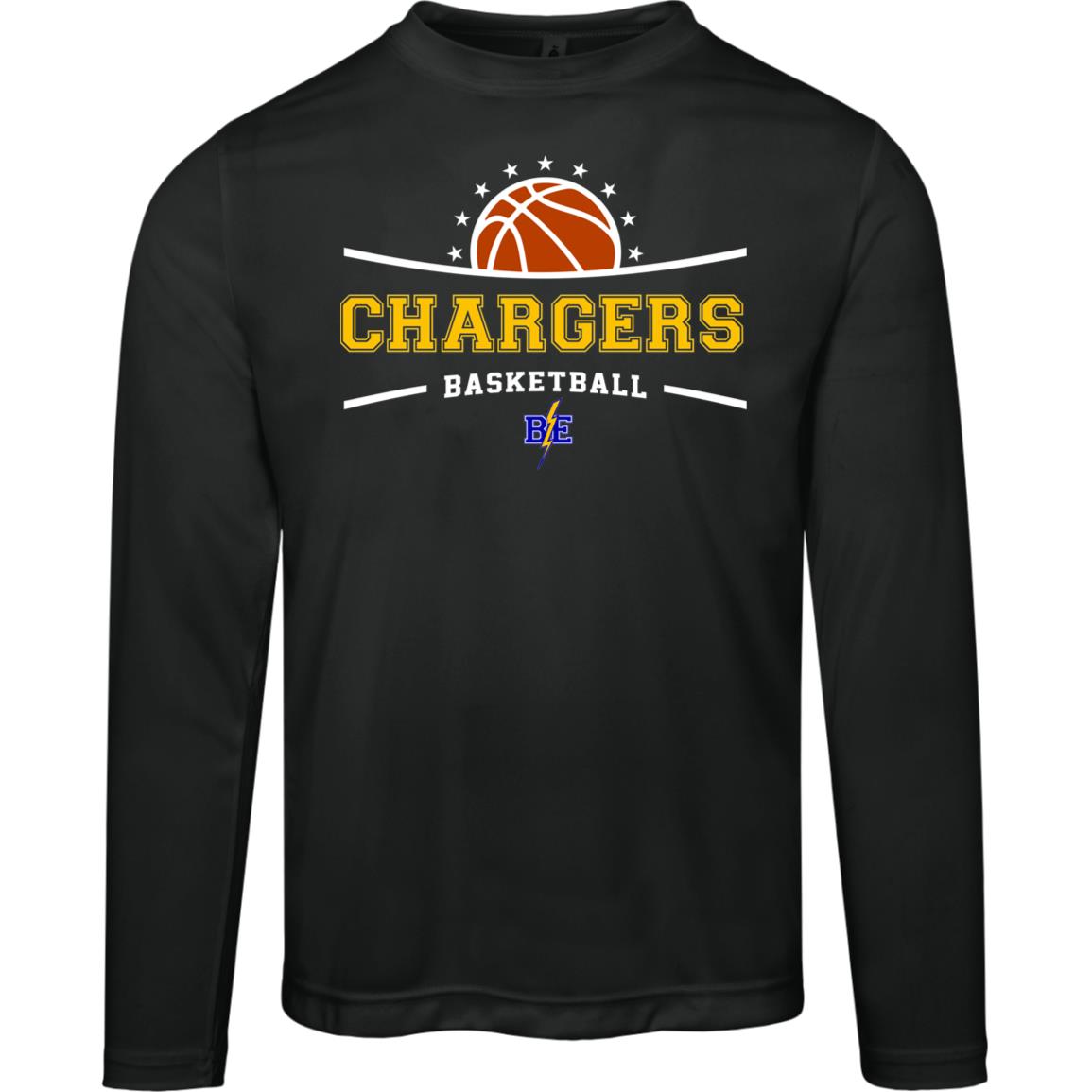 Chargers Basketball - Mens Zone Long Sleeve Tee