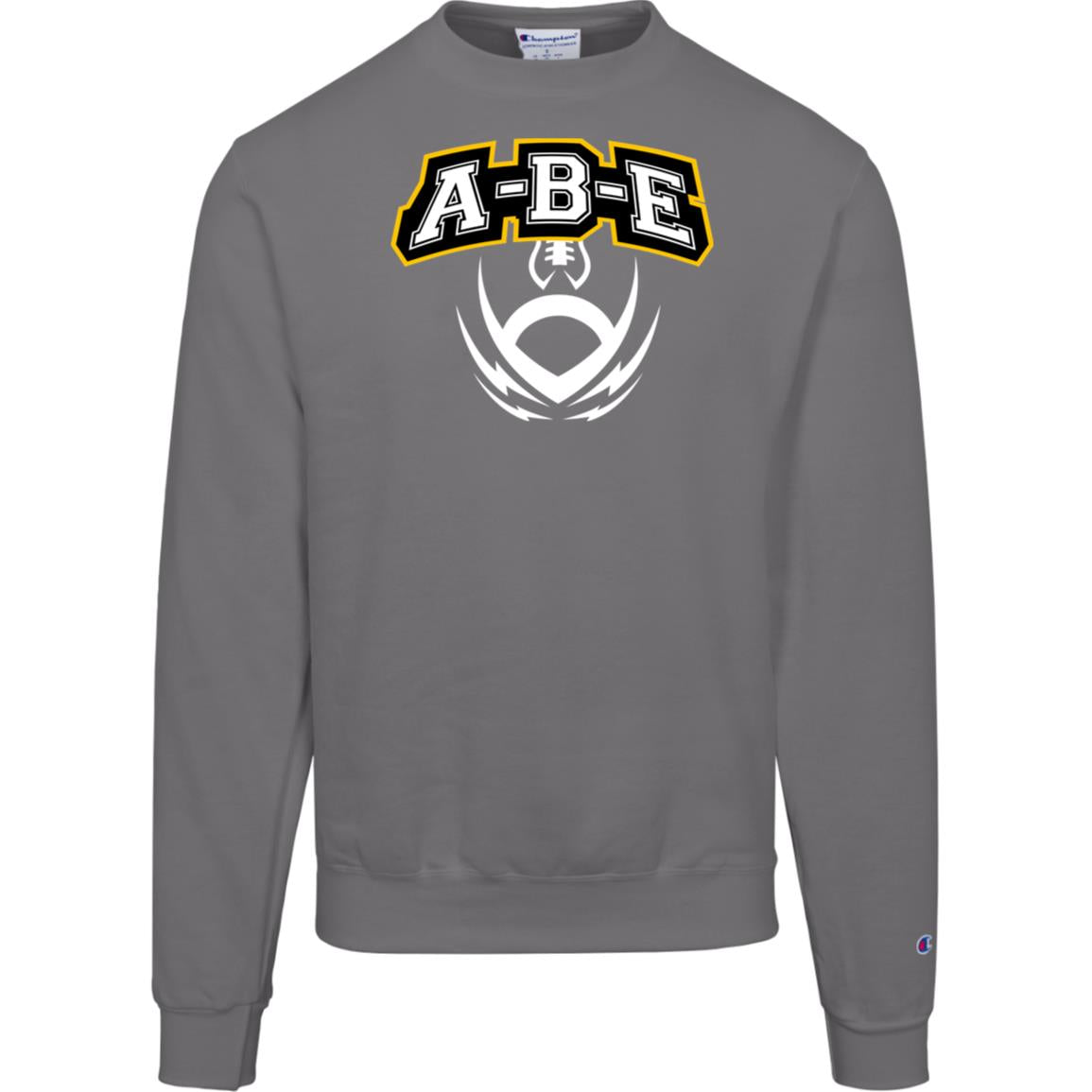 A-B-E Football - Champion Mens Powerblend Crewneck Sweatshirt