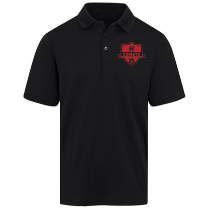 Comet Boys Soccer - CrownLux Mens Plaited Polo