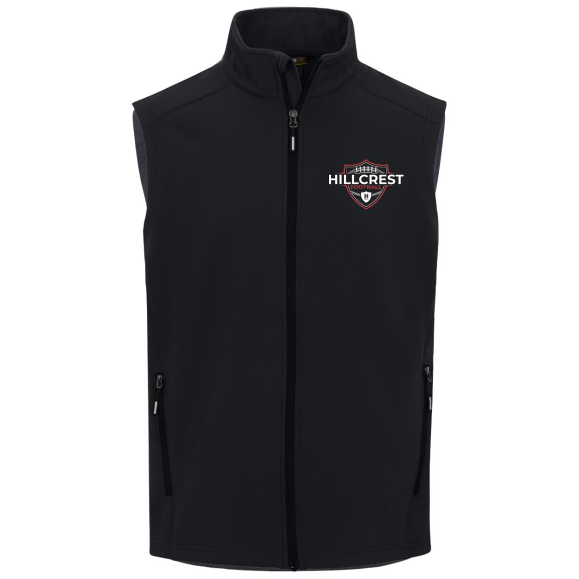 Comet Football - Mens Cruise Two-Layer Fleece Bonded Soft Shell Vest