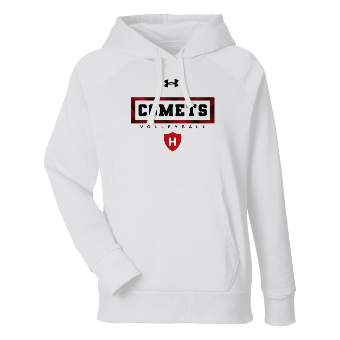 Comet Volleyball - Under Armour Womens Rival Fleece Hoodie