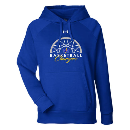 Chargers Basketball - Under Armour Womens Rival Fleece Hoodie