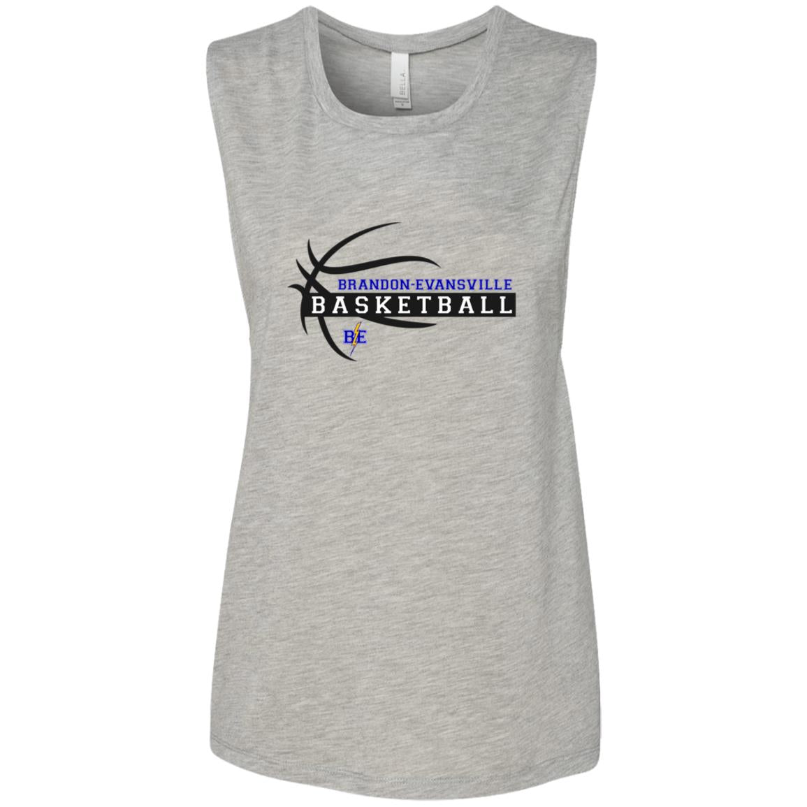 Chargers Basketball - Ladies' Flowy Muscle Tank