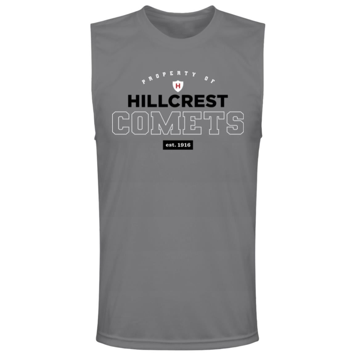 Hillcrest Comets - Mens Zone Muscle Tee