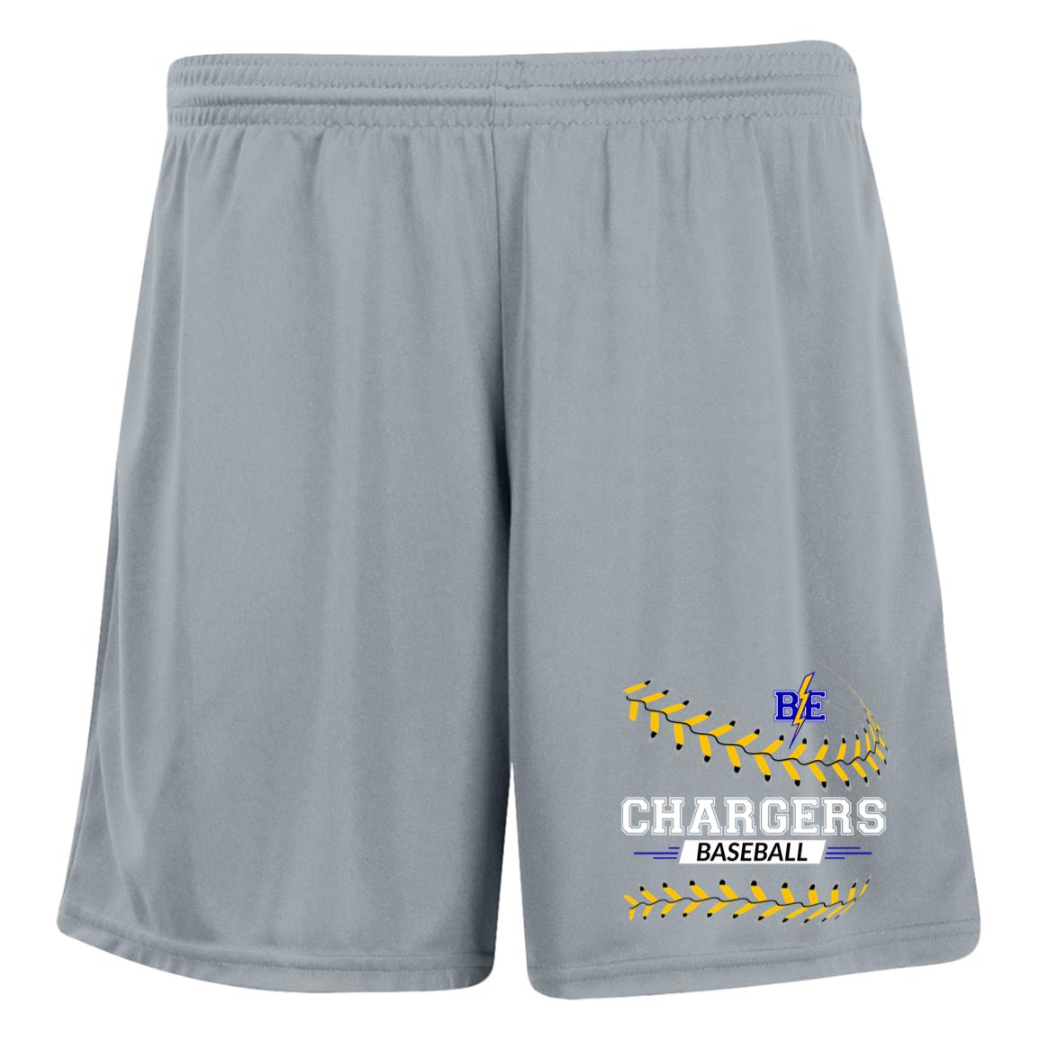 Chargers Baseball - Ladies' Moisture-Wicking 7 inch Inseam Training Shorts