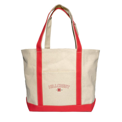 Hillcrest Comets - XL Cotton Canvas Boat Tote