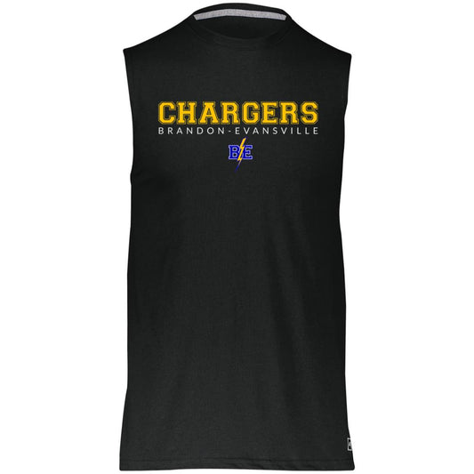 Chargers - Essential Dri-Power Sleeveless Muscle Tee
