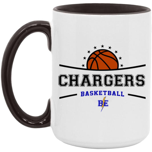 Chargers Basketball - 15oz Accent Mug