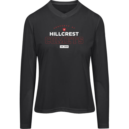 Hillcrest Comets - Womens Zone Long Sleeve Tee