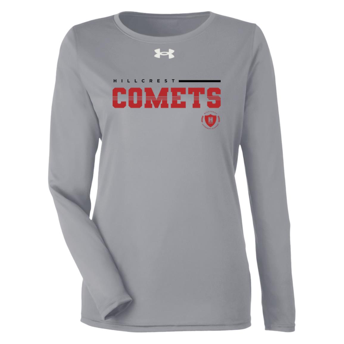 Hillcrest Comets - Under Armour Womens Team Tech Long Sleeve Tee