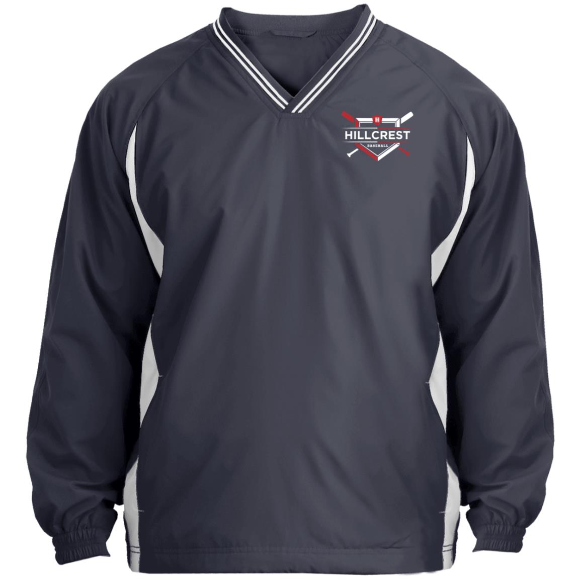 Comet Baseball - Tipped V-Neck Wind Shirt