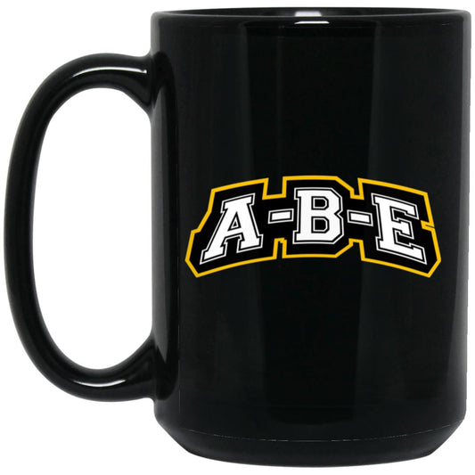 A-B-E - 15oz Black Mug