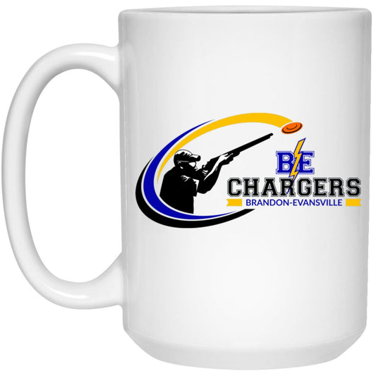 Chargers Trapshooting - 15oz White Mug