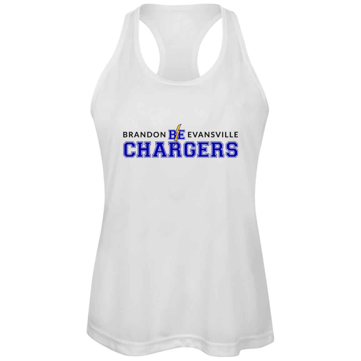 Chargers - Womens Zone Racerback Tank