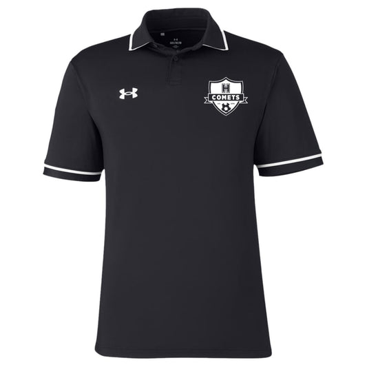 Comet Boys Soccer - Under Armour Mens Tipped Team Polo